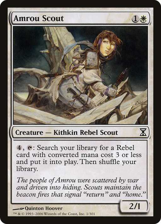 Amrou Scout (TSP-001) [Time Spiral] MTG Single Wizards of the Coast