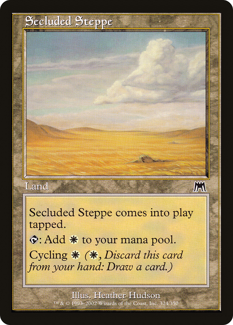 Secluded Steppe (ONS-324) [Onslaught] MTG Single Wizards of the Coast