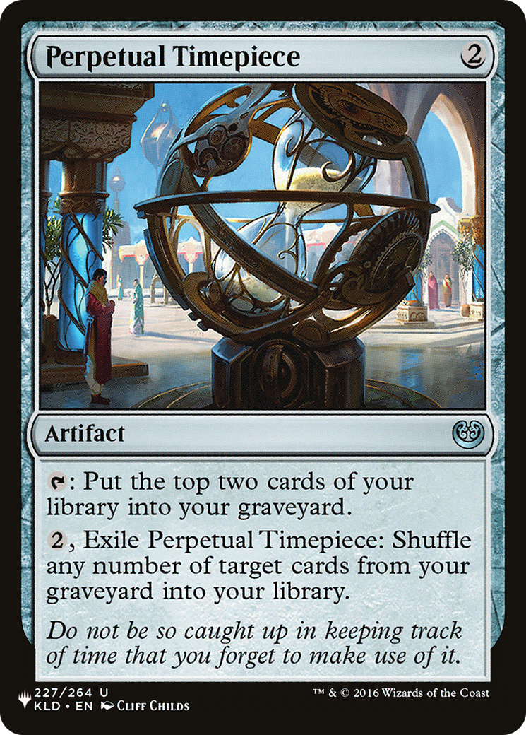 Perpetual Timepiece (LIST-KLD-227) [Mystery Booster] The List MTG Single Wizards of the Coast