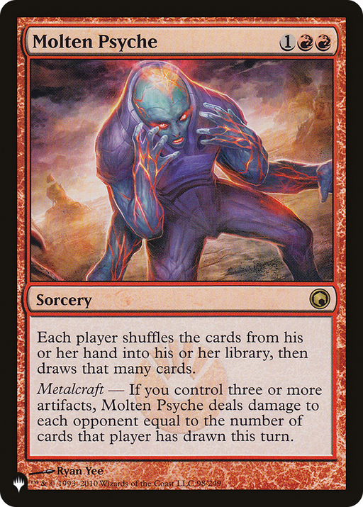 Molten Psyche (LIST-SOM-98) [Mystery Booster] The List MTG Single Wizards of the Coast