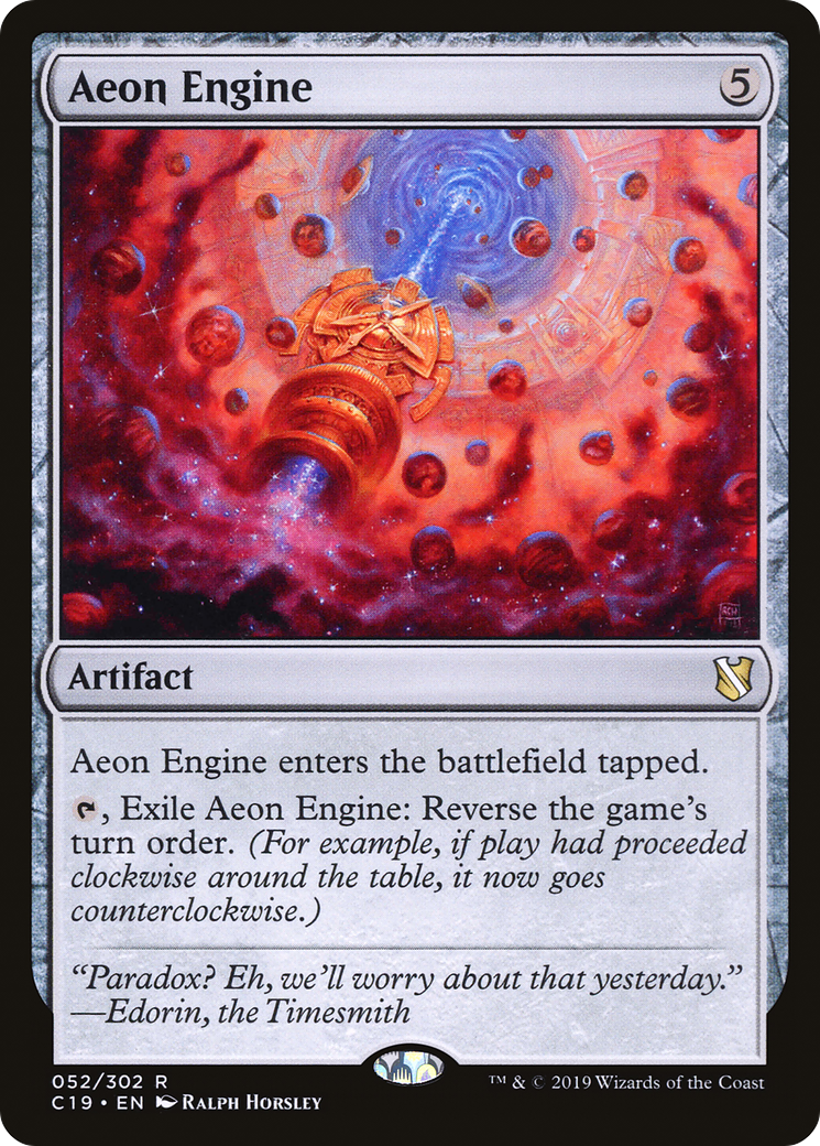 Aeon Engine (C19-052) [Commander 2019] MTG Single Wizards of the Coast