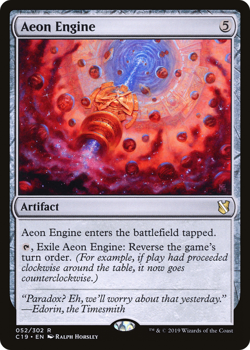 Aeon Engine (C19-052) [Commander 2019] MTG Single Wizards of the Coast