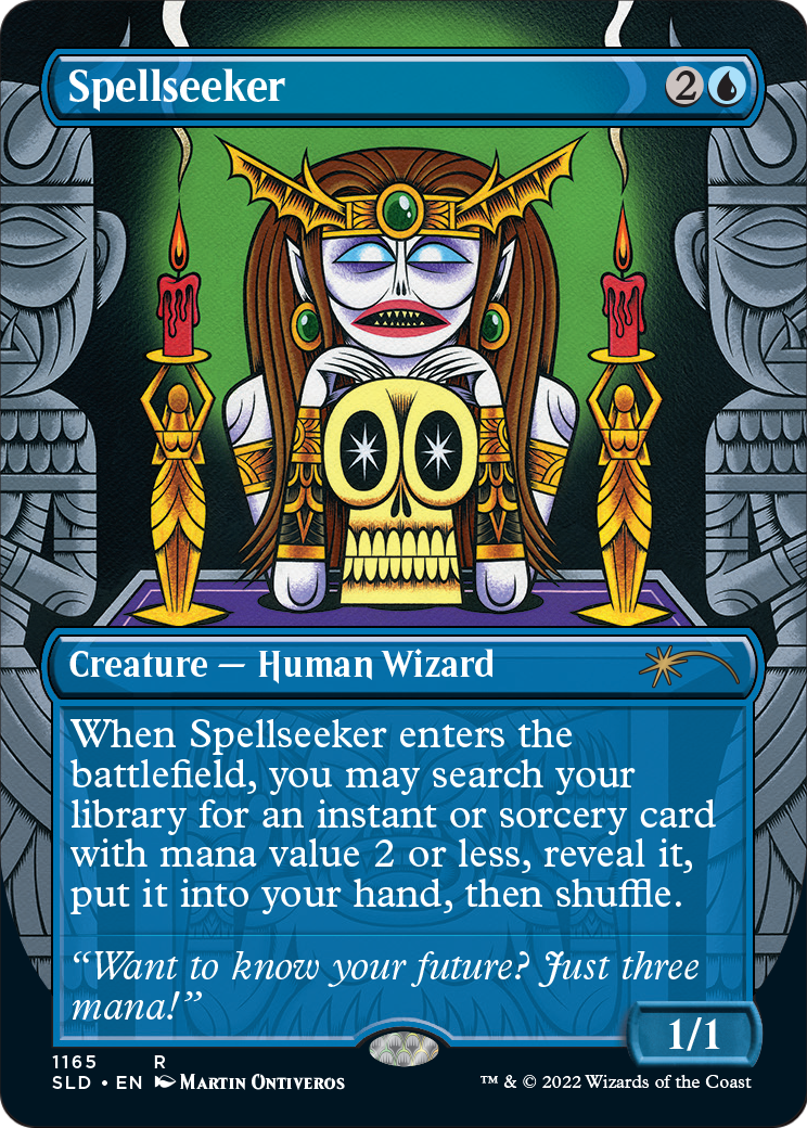 Spellseeker (SLD-1165) [Secret Lair] Drop (Borderless) MTG Single Wizards of the Coast