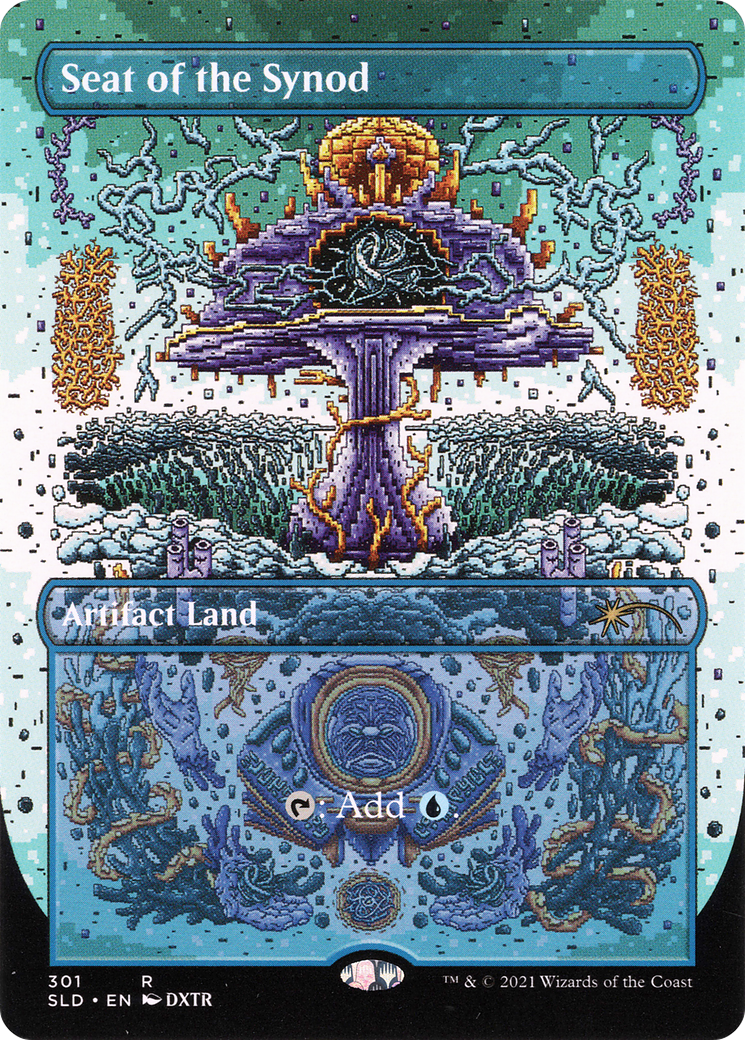Seat of the Synod (SLD-301) [Secret Lair] Drop (Borderless) MTG Single Wizards of the Coast