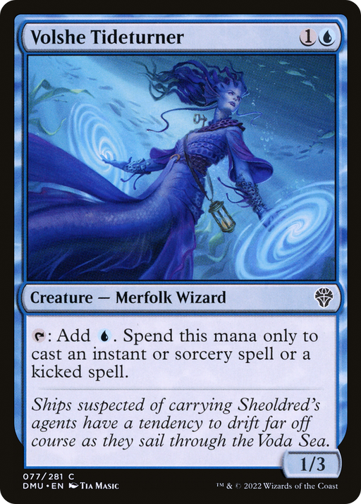 Volshe Tideturner (DMU-077) [Dominaria United] MTG Single Wizards of the Coast