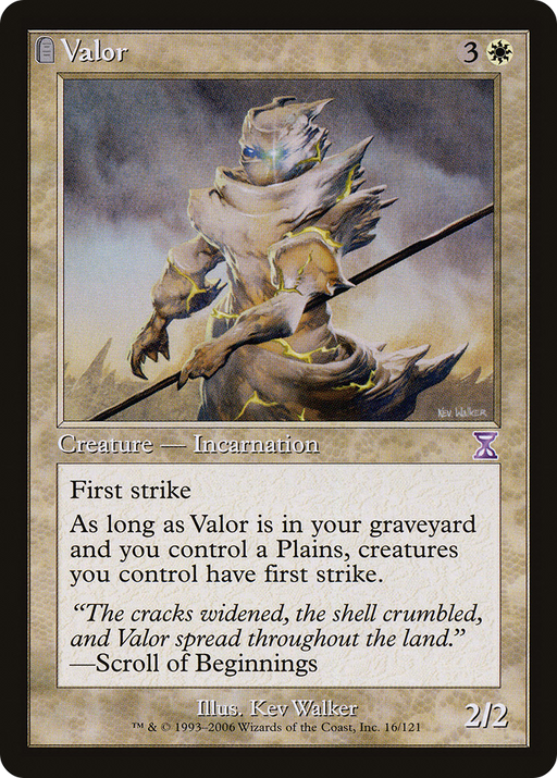 Valor (TSB-016) [Time Spiral Timeshifted] MTG Single Wizards of the Coast