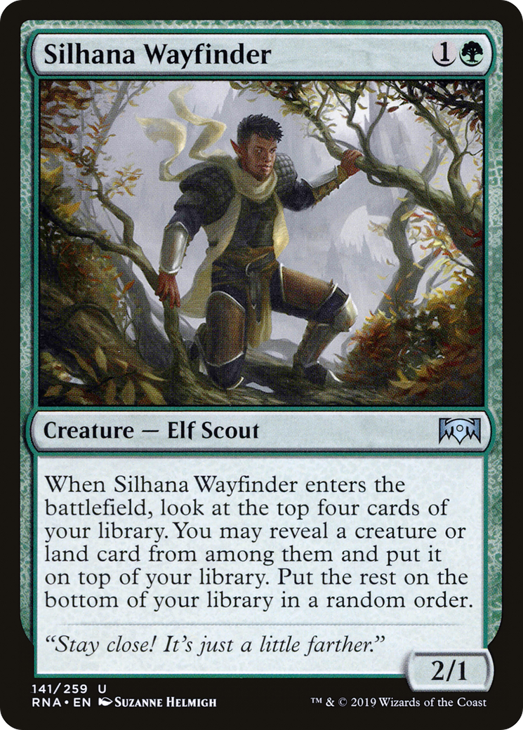 Silhana Wayfinder (RNA-141) [Ravnica Allegiance] Foil MTG Single Wizards of the Coast