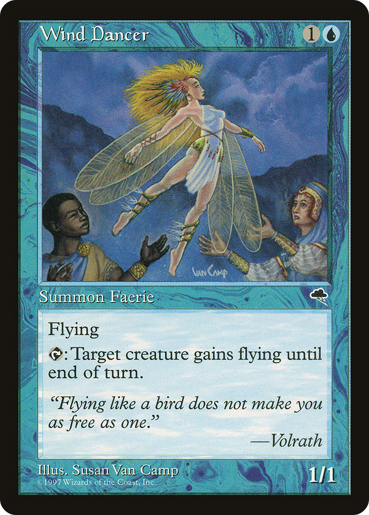 Wind Dancer (TMP-104) [Tempest] MTG Single Wizards of the Coast