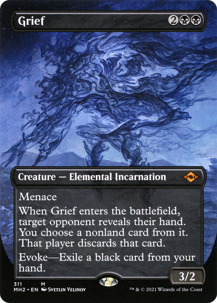 Grief (MH2-311) [Modern Horizons 2] (Borderless) MTG Single Modern Horizons 2