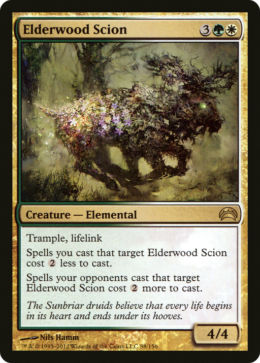Elderwood Scion (PC2-088) [Misc] Planechase 2012 MTG Single Wizards of the Coast