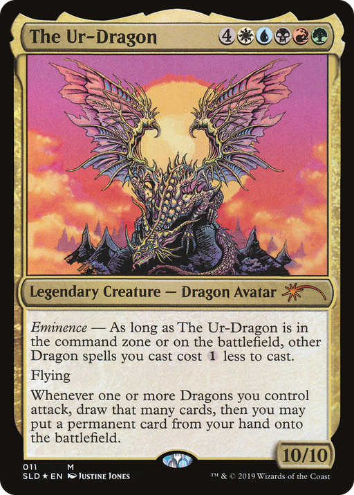 The Ur-Dragon (SLD-011) [Secret Lair] Drop Foil MTG Single Wizards of the Coast