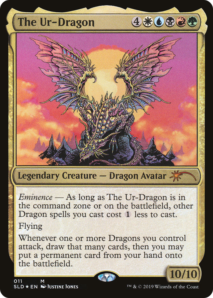 The Ur-Dragon (SLD-011) [Secret Lair] Drop Foil MTG Single Wizards of the Coast