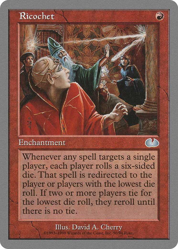 Ricochet (UGL-050) [Unglued] MTG Single Wizards of the Coast