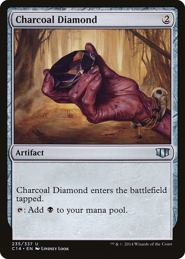 Charcoal Diamond (C14-235) [Commander 2014] MTG Single Wizards of the Coast