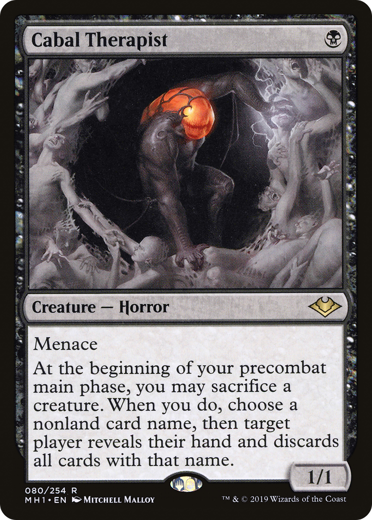 Cabal Therapist (MH1-080) [Modern Horizons] MTG Single Wizards of the Coast