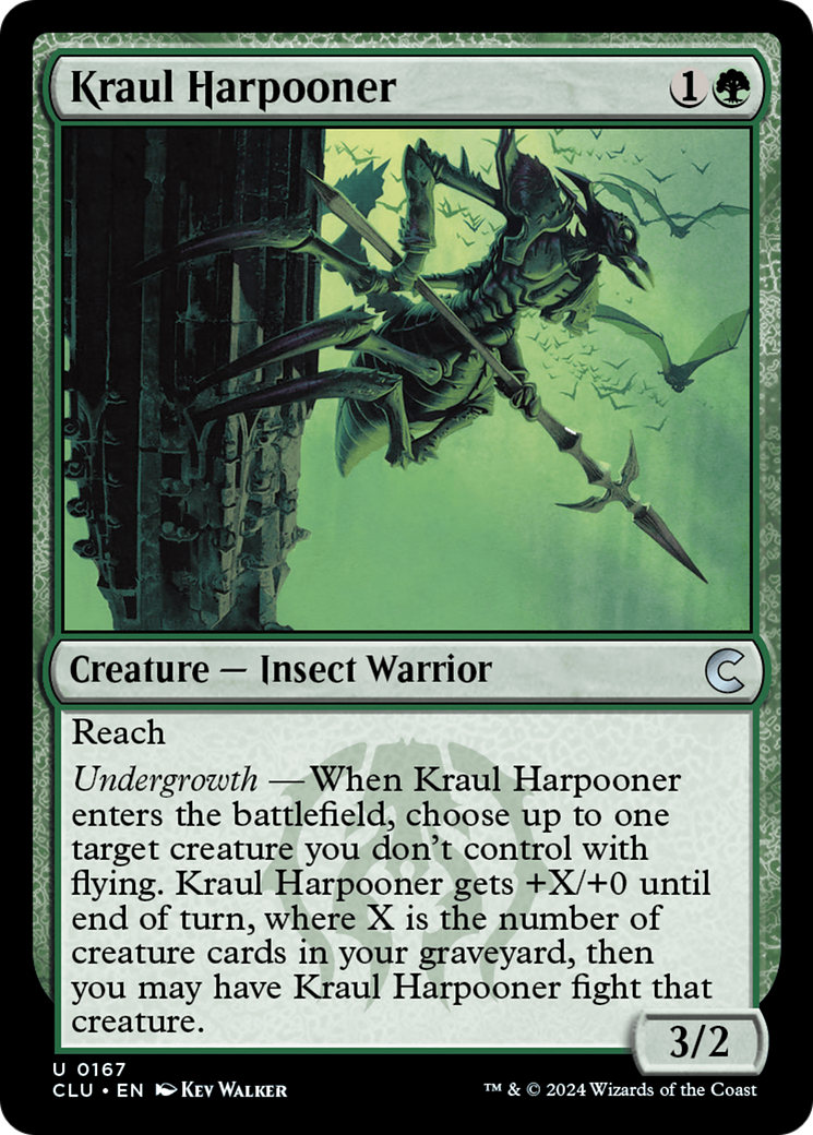 Kraul Harpooner (CLU-167) [Ravnica: Clue Edition] MTG Single Wizards of the Coast