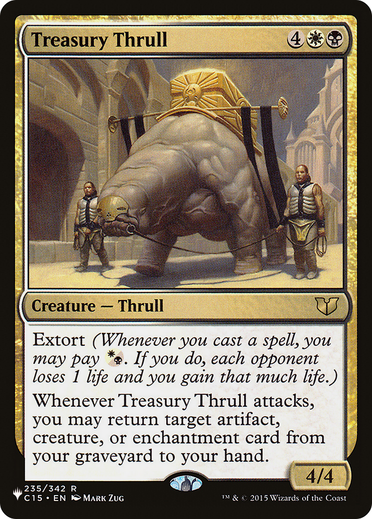 Treasury Thrull (LIST-C15-235) [Mystery Booster] The List MTG Single Wizards of the Coast