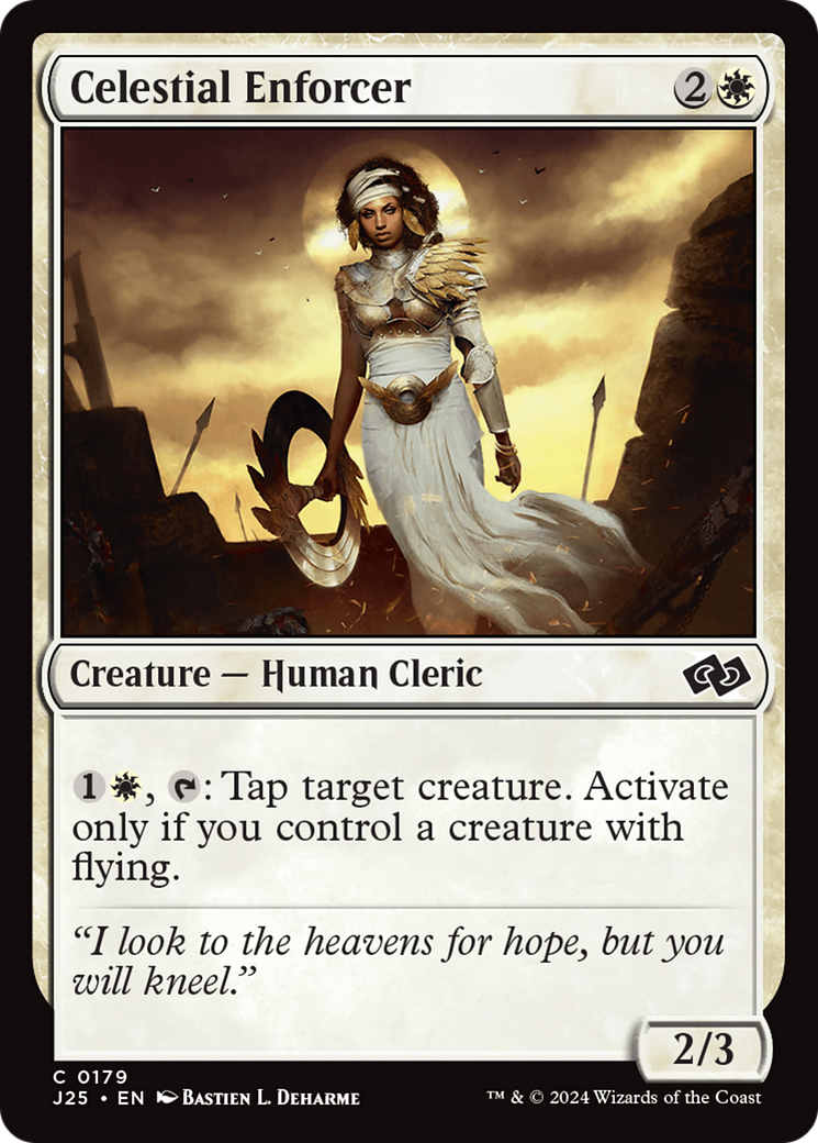 Celestial Enforcer (J25-179) [Foundations Jumpstart] MTG Single Wizards of the Coast