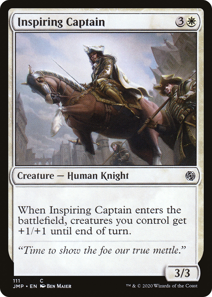 Inspiring Captain (JMP-111) [Jumpstart] MTG Single Wizards of the Coast