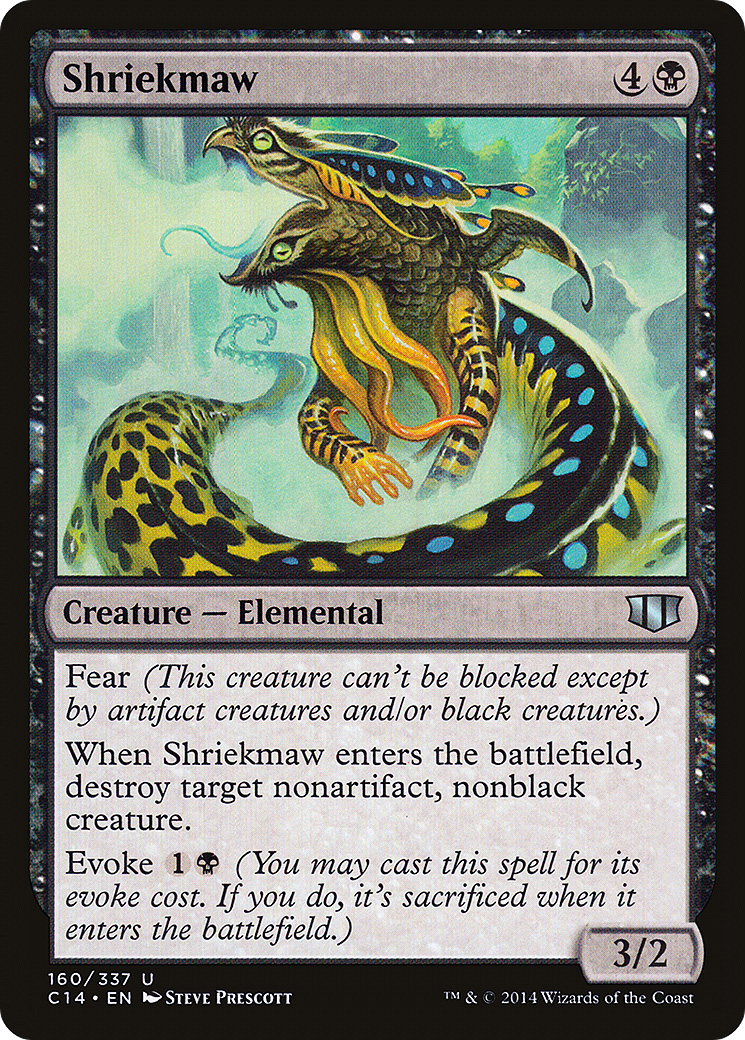 Shriekmaw (C14-160) [Commander 2014] MTG Single Wizards of the Coast