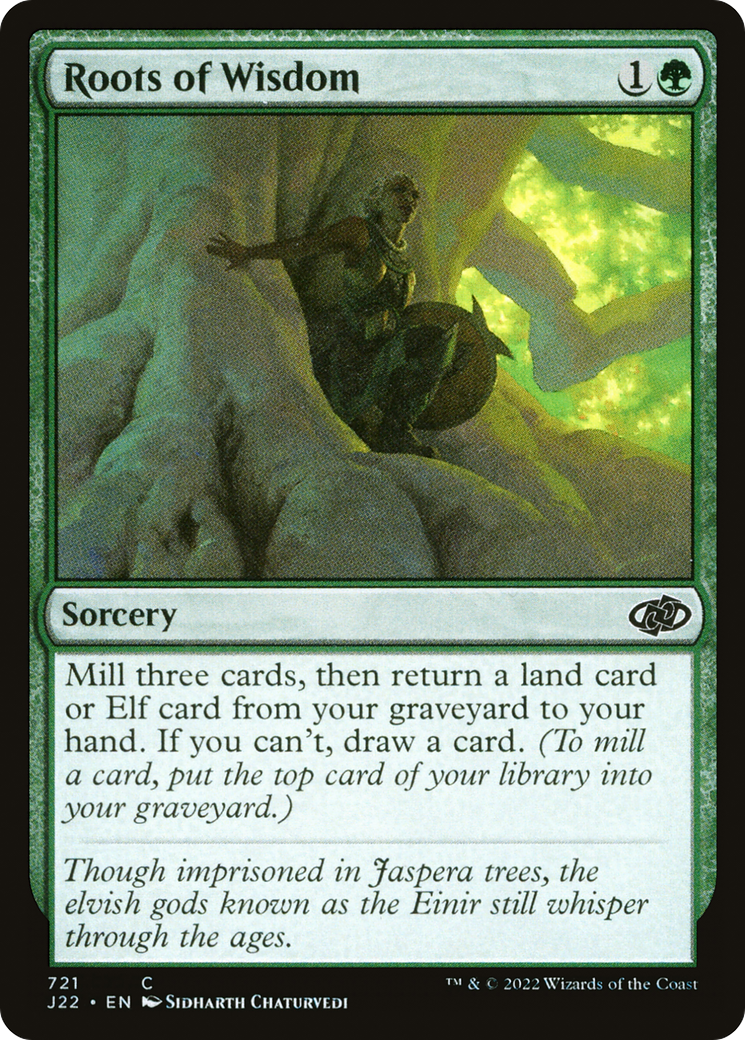 Roots of Wisdom (J22-721) [Jumpstart 2022] MTG Single Wizards of the Coast