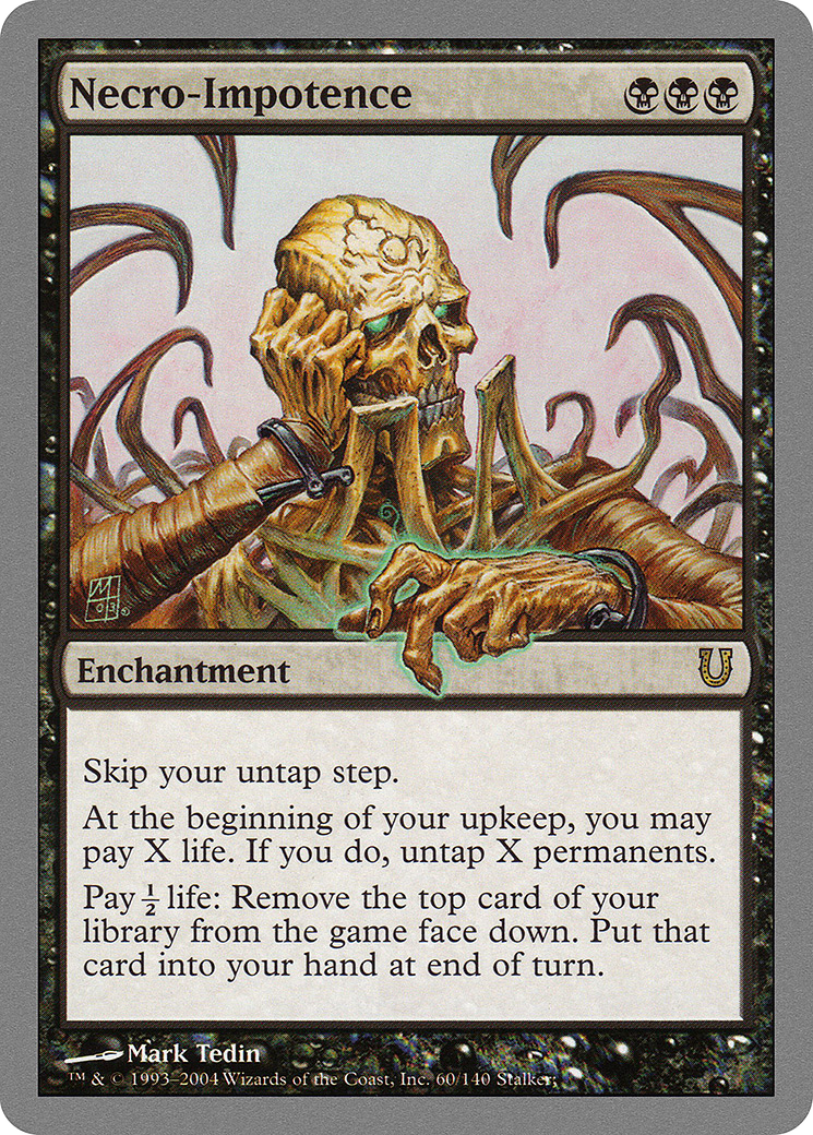 Necro-Impotence (UNH-060) [Unhinged] Foil MTG Single Wizards of the Coast