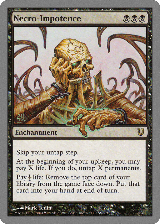 Necro-Impotence (UNH-060) [Unhinged] Foil MTG Single Wizards of the Coast