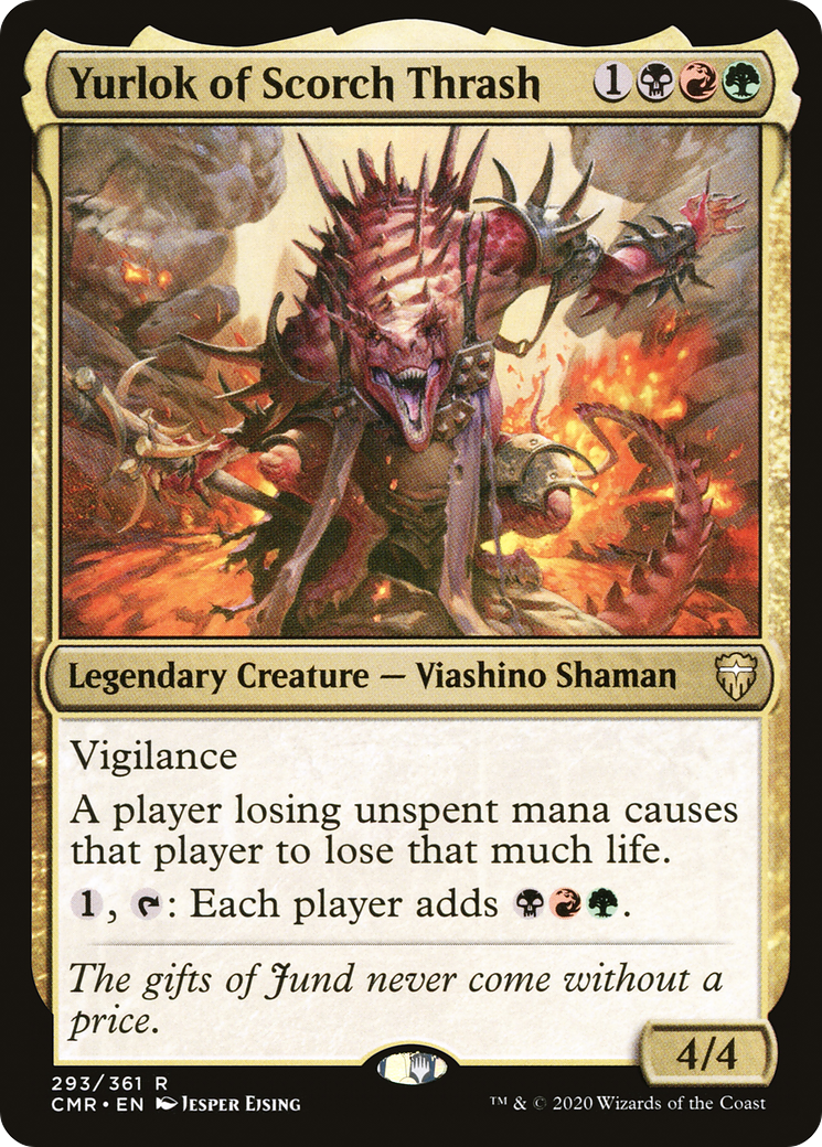 Yurlok of Scorch Thrash (CMR-293) [Commander Legends] MTG Single Wizards of the Coast