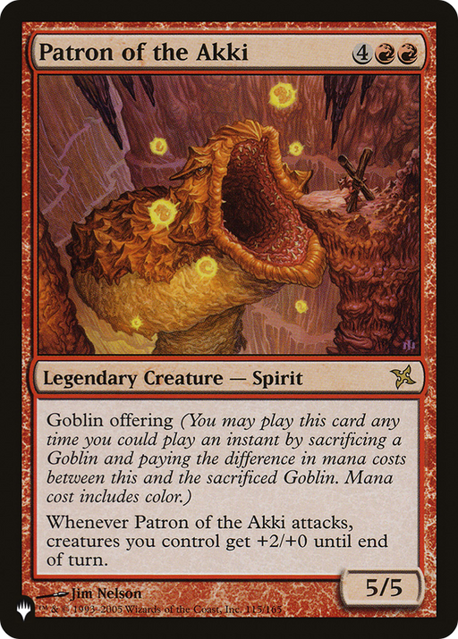 Patron of the Akki (LIST-BOK-115) [Mystery Booster] The List MTG Single Wizards of the Coast