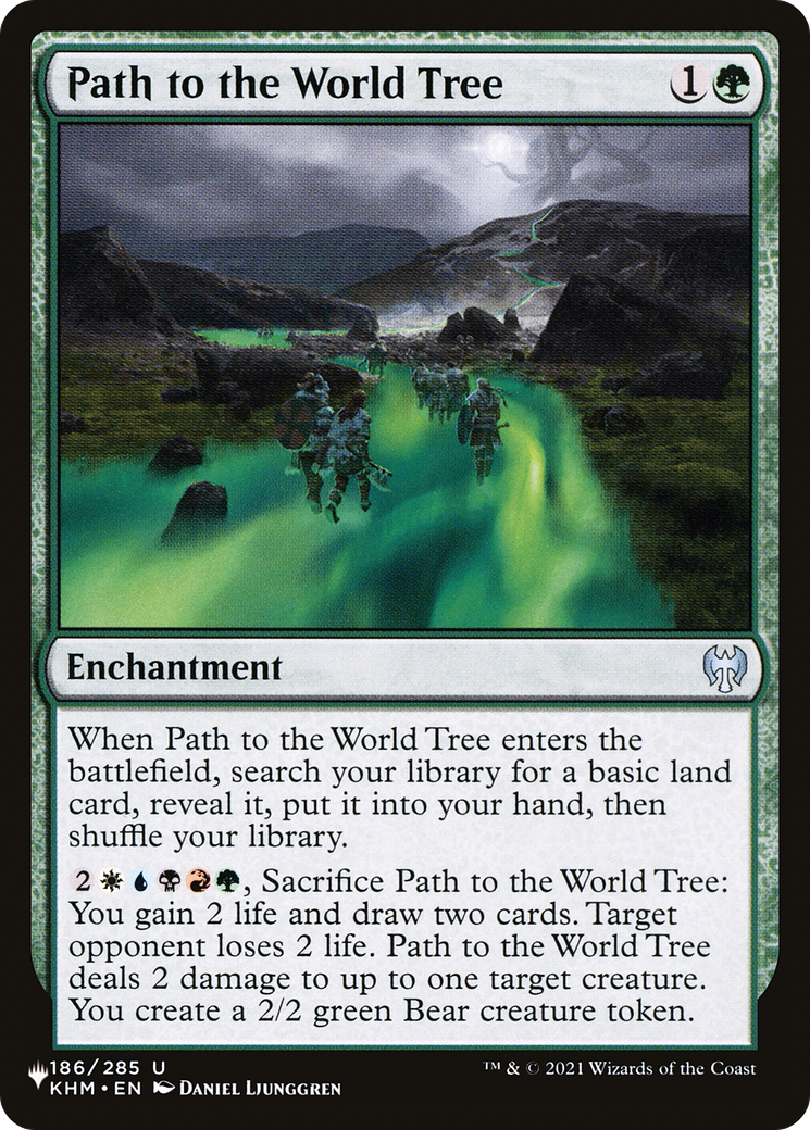 Path to the World Tree (LIST-KHM-186) [Mystery Booster] The List MTG Single Wizards of the Coast