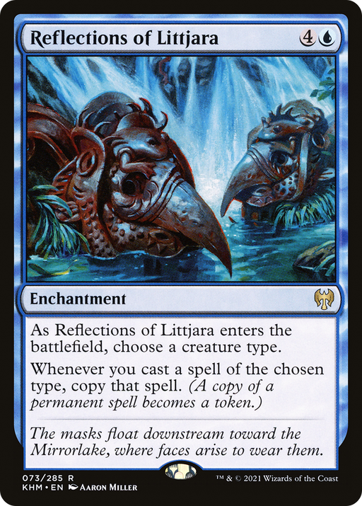 Reflections of Littjara (KHM-073) [Kaldheim] MTG Single Wizards of the Coast