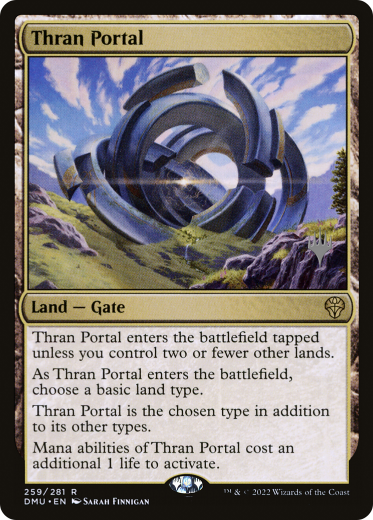 Thran Portal (PPDMU-259) [Dominaria United Promos] MTG Single Wizards of the Coast