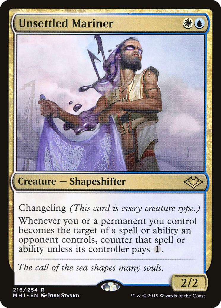 Unsettled Mariner (MH1-216) [Modern Horizons] MTG Single Modern Horizons