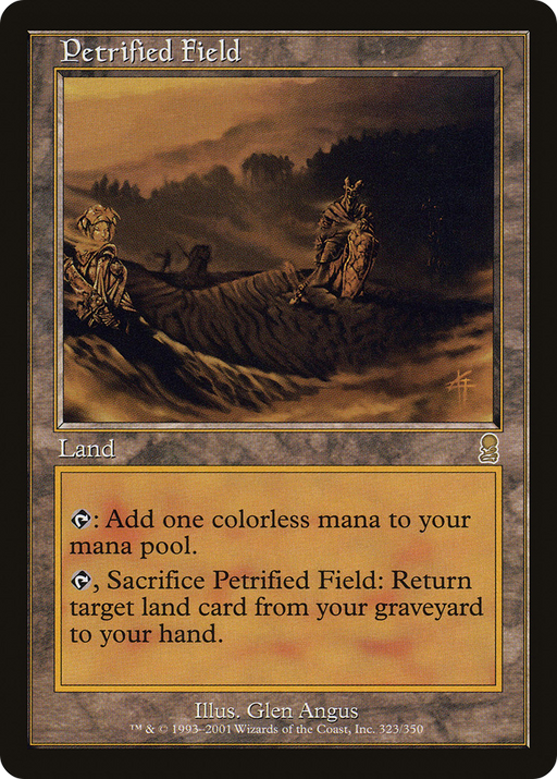 Petrified Field (ODY-323) [Odyssey] MTG Single Wizards of the Coast