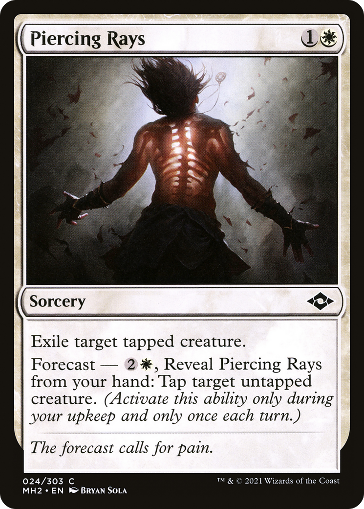 Piercing Rays (MH2-024) [Modern Horizons 2] MTG Single Modern Horizons 2