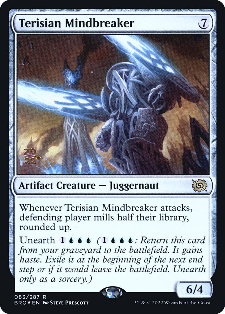 Terisian Mindbreaker (PRE-083) [The Brothers' War Promos] Foil MTG Single Wizards of the Coast