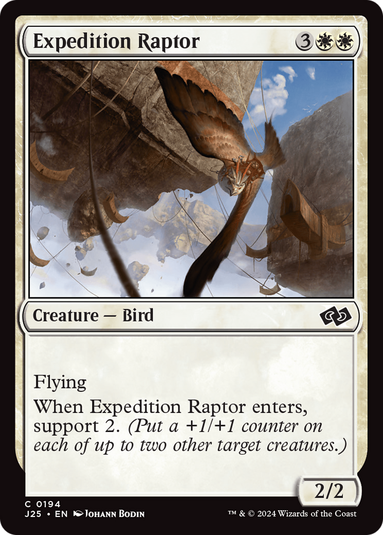 Expedition Raptor (J25-194) [Foundations Jumpstart] MTG Single Wizards of the Coast