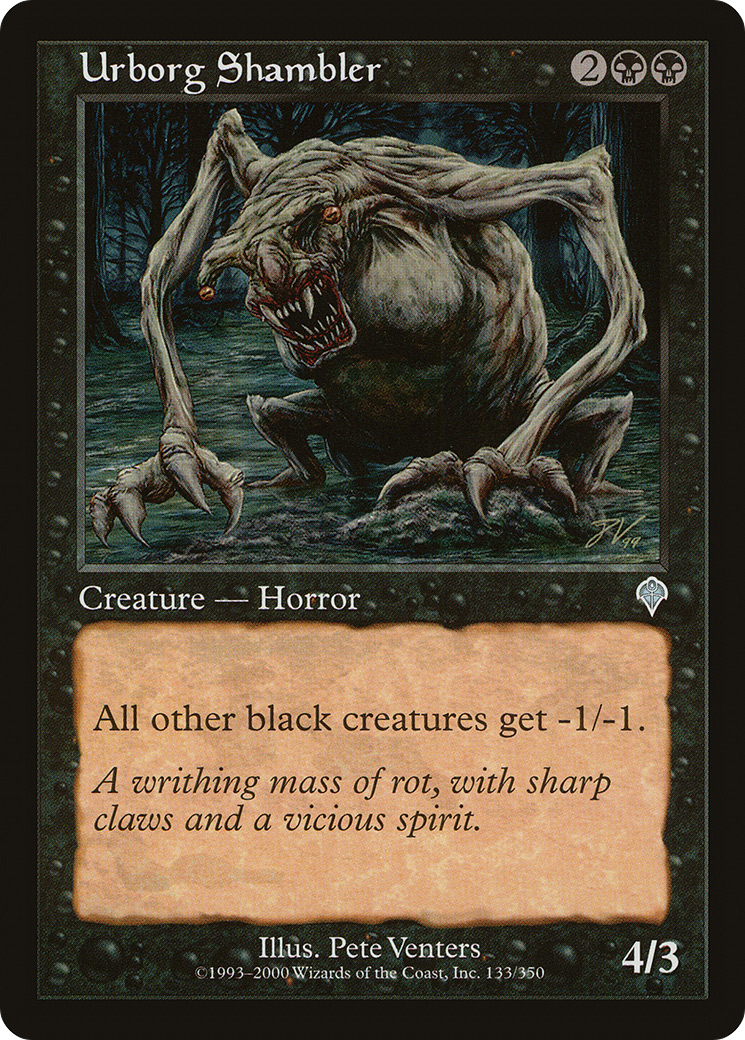 Urborg Shambler (INV-133) [Invasion] MTG Single Wizards of the Coast