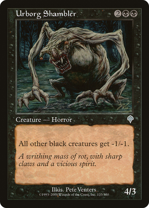 Urborg Shambler (INV-133) [Invasion] MTG Single Wizards of the Coast