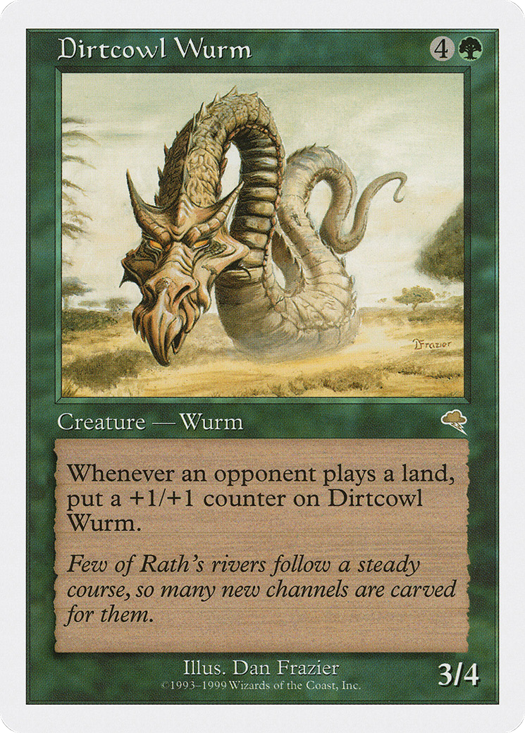 Dirtcowl Wurm (BRB-) [Misc] Battle Royale Box Set MTG Single Wizards of the Coast