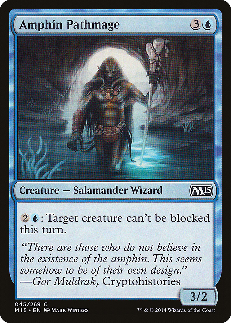 Amphin Pathmage (M15-045) [Magic 2015] Foil MTG Single Wizards of the Coast