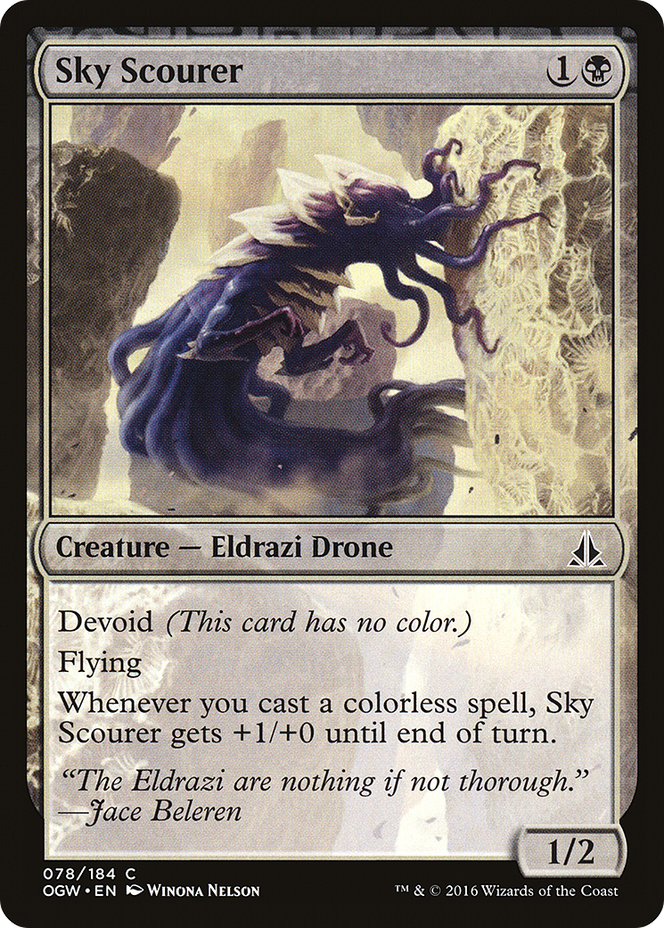 Sky Scourer (OGW-078) [Oath of the Gatewatch] MTG Single Wizards of the Coast