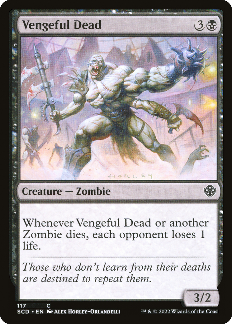 Vengeful Dead (SCD-117) [Starter Commander Decks] MTG Single Wizards of the Coast
