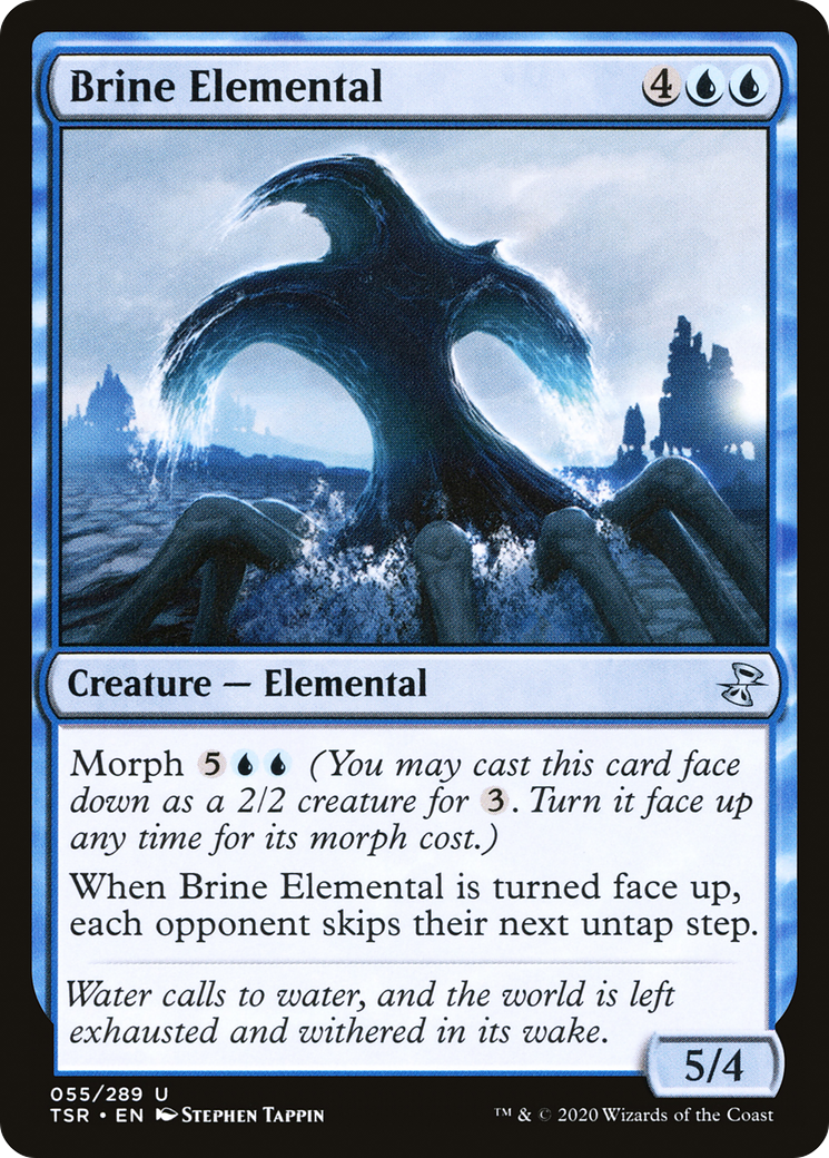 Brine Elemental (TSR-055) [Time Spiral Remastered] Foil MTG Single Wizards of the Coast