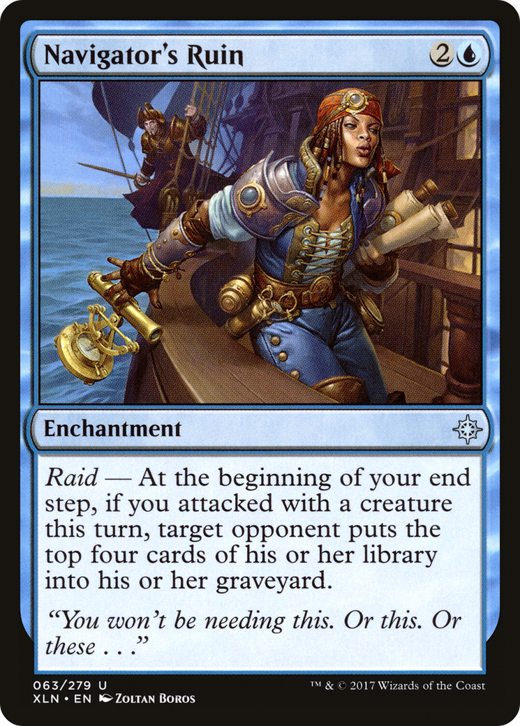 Navigator's Ruin (XLN-063) [Ixalan] MTG Single Wizards of the Coast