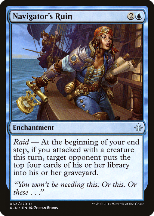 Navigator's Ruin (XLN-063) [Ixalan] MTG Single Wizards of the Coast