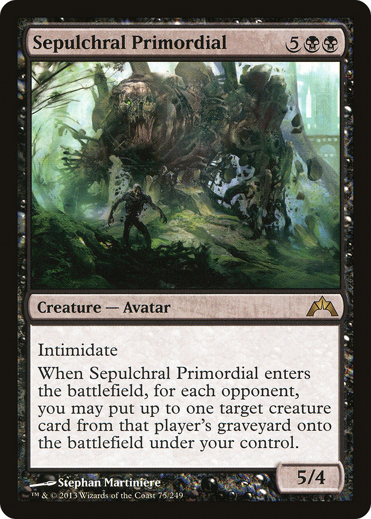 Sepulchral Primordial (GTC-075) [Gatecrash] MTG Single Wizards of the Coast