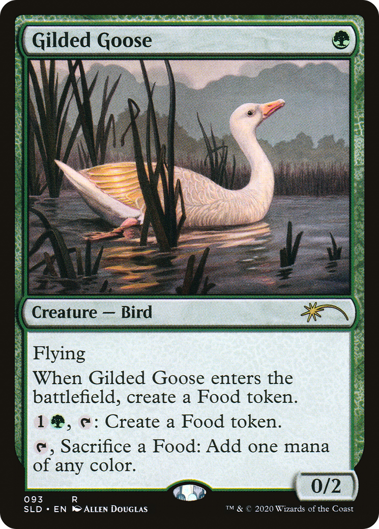 Gilded Goose (SLD-093) [Secret Lair] Drop MTG Single Wizards of the Coast