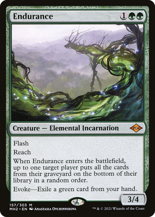 Endurance (MH2-157) [Modern Horizons 2] MTG Single Wizards of the Coast