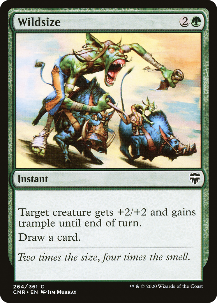 Wildsize (CMR-264) [Commander Legends] MTG Single Wizards of the Coast